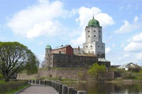 Выборгский замок с башней св. Олофа